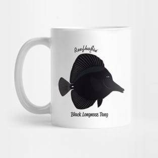 Black Longnose Tang Mug